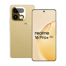 Realme 16 Pro+ 5G - Gold, 512GB, 12GB