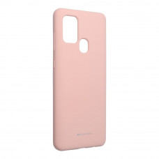 Гръб Mercury Silicone - Samsung Galaxy Note 20 Ultra 5G - розов