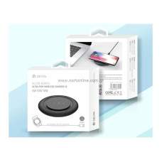 Devia Allen Series Ultra-Thin Wireless Charger V3 (15W) black