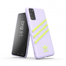 Гръб ADIDAS Originals Moulded case PU - Samsung Galaxy S20 Plus - purple&yellow