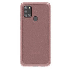 Гръб ARAREE A - Samsung Galaxy A21s - pink glitter