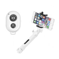 Combo selfie stick with tripod and bluetooth -  Huawei P40 Lite E бял