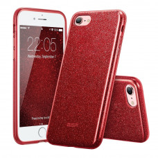 Гръб ESR Makeup - Apple iPhone SE 2020 - червен