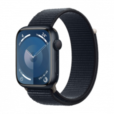 Apple Watch Series 9 GPS 45mm Midnight Aluminium Case with Sport Loop Midnight