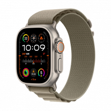 Apple Watch Ultra 2 GPS + Cellular 49mm Titanium Case Alpine Loop L Olive