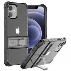 Гръб ARAREE Mach Stand case - Apple  iPhone 12 Pro Max - черен