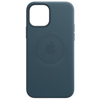 Apple iPhone 12 Mini Leather Case with MagSafe Baltic Blue