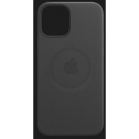 Apple iPhone 12 Pro Leather Case with MagSafe Black