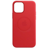 Apple iPhone 12 Pro Leather Case with MagSafe Red
