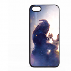 PVC гръб - 2d за Apple iPhone 5 - beautyandthebeast