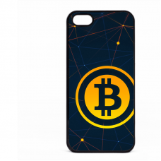 PVC гръб - 2d за Apple iPhone 5 - bitcoin