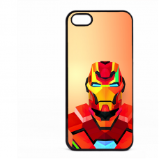 PVC гръб - 2d за Apple iPhone 5 - ironman