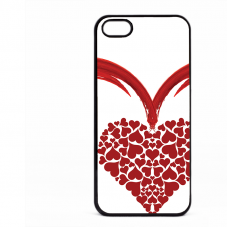 PVC гръб - 2d за Apple iPhone 5 - valentine5