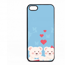 PVC гръб - 2d за Apple iPhone 5 - valentine6