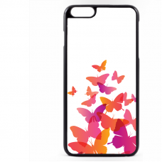 PVC гръб - 2d за Apple iPhone 6 Plus - Butterflies