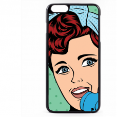 PVC гръб - 2d за Apple iPhone 6 Plus - pop-art