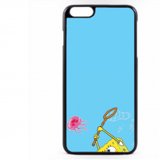 PVC гръб - 2d за Apple iPhone 6 Plus - spongebob2-sized