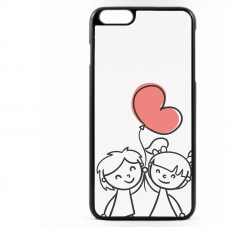 PVC гръб - 2d за Apple iPhone 6 Plus - valentine3