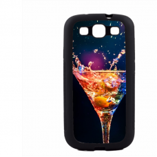 PVC гръб - 2d за Samsung Galaxy S3 Neo I9301, 9300I - cocktail