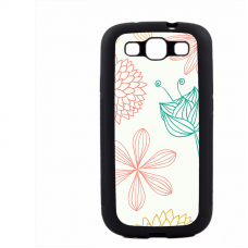 PVC гръб - 2d за Samsung Galaxy S3 Neo I9301, 9300I - flower