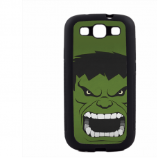 PVC гръб - 2d за Samsung Galaxy S3 Neo I9301, 9300I - hulk