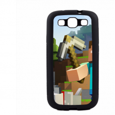PVC гръб - 2d за Samsung Galaxy S3 Neo I9301, 9300I - minecraft