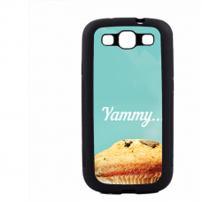 PVC гръб - 2d за Samsung Galaxy S3 Neo I9301, 9300I - muffin