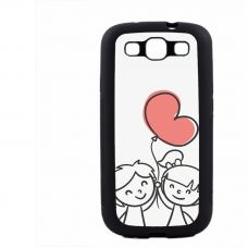 PVC гръб - 2d за Samsung Galaxy S3 Neo I9301, 9300I - valentine3