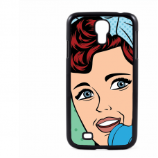 PVC гръб - 2d за Samsung Galaxy S4 I9500 - pop-art