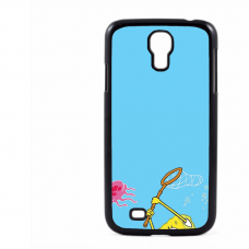PVC гръб - 2d за Samsung Galaxy S4 I9500 - spongebob2-sized