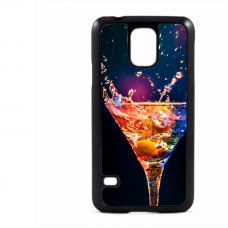 PVC гръб - 2d за Samsung Galaxy S5 G900 - cocktail