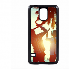 PVC гръб - 2d за Samsung Galaxy S5 G900 - lifestyle