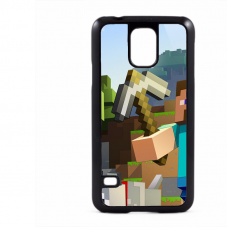 PVC гръб - 2d за Samsung Galaxy S5 G900 - minecraft