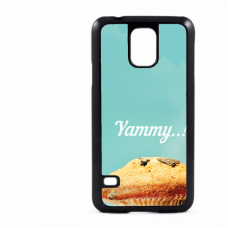 PVC гръб - 2d за Samsung Galaxy S5 G900 - muffin