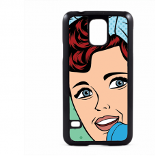 PVC гръб - 2d за Samsung Galaxy S5 G900 - pop-art