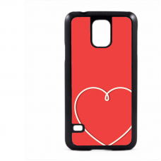 PVC гръб - 2d за Samsung Galaxy S5 G900 - valentine