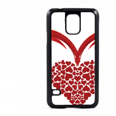 PVC гръб - 2d за Samsung Galaxy S5 G900 - valentine5