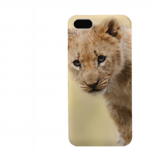 PVC гръб - 3d за Apple iPhone 5 - Lion 2016 1