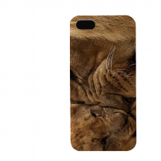 PVC гръб - 3d за Apple iPhone 5 - Lion 2016 2