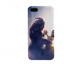 PVC гръб - 3d за Apple iPhone 5 - beautyandthebeast