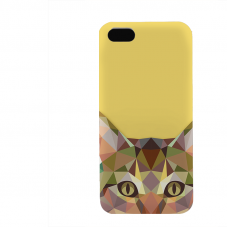 PVC гръб - 3d за Apple iPhone 5 - cat