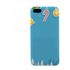 PVC гръб - 3d за Apple iPhone 5 - christmas5
