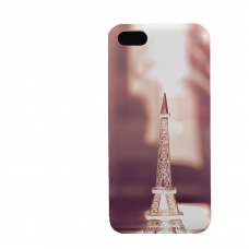 PVC гръб - 3d за Apple iPhone 5 - eiffel