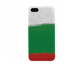 PVC гръб - 3d за Apple iPhone 5 - flag