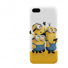 PVC гръб - 3d за Apple iPhone 5 - minion3