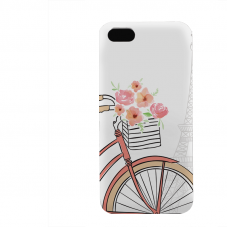 PVC гръб - 3d за Apple iPhone 5 - paris2