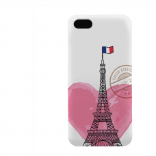 PVC гръб - 3d за Apple iPhone 5 - paris3-sized