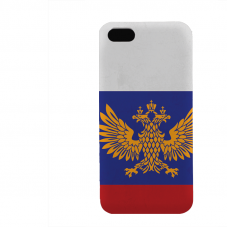 PVC гръб - 3d за Apple iPhone 5 - russia