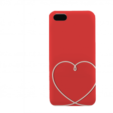 PVC гръб - 3d за Apple iPhone 5 - valentine