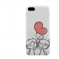 PVC гръб - 3d за Apple iPhone 5 - valentine3